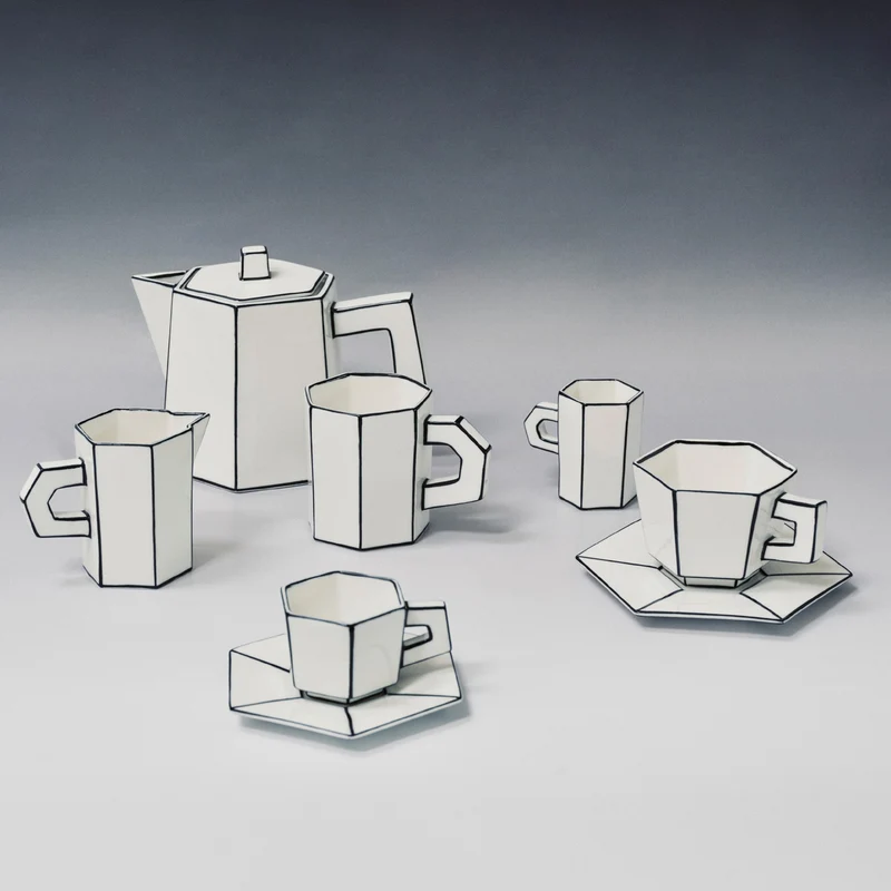 Serax Carte Blanche Double Espresso Cup - Set of 2