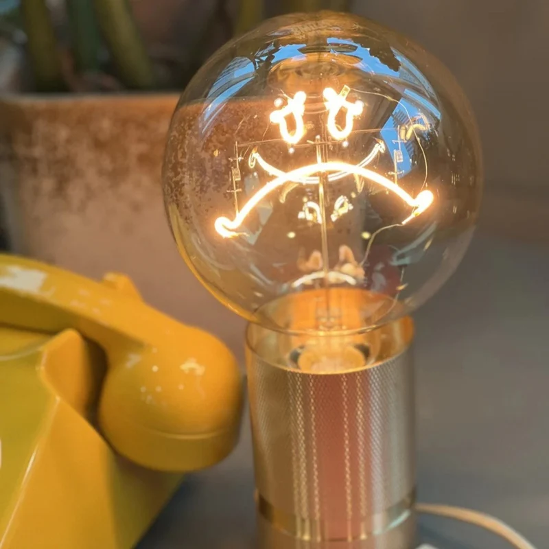MITB by Elements Lighting Smiley World Sorrow E27 Bulb