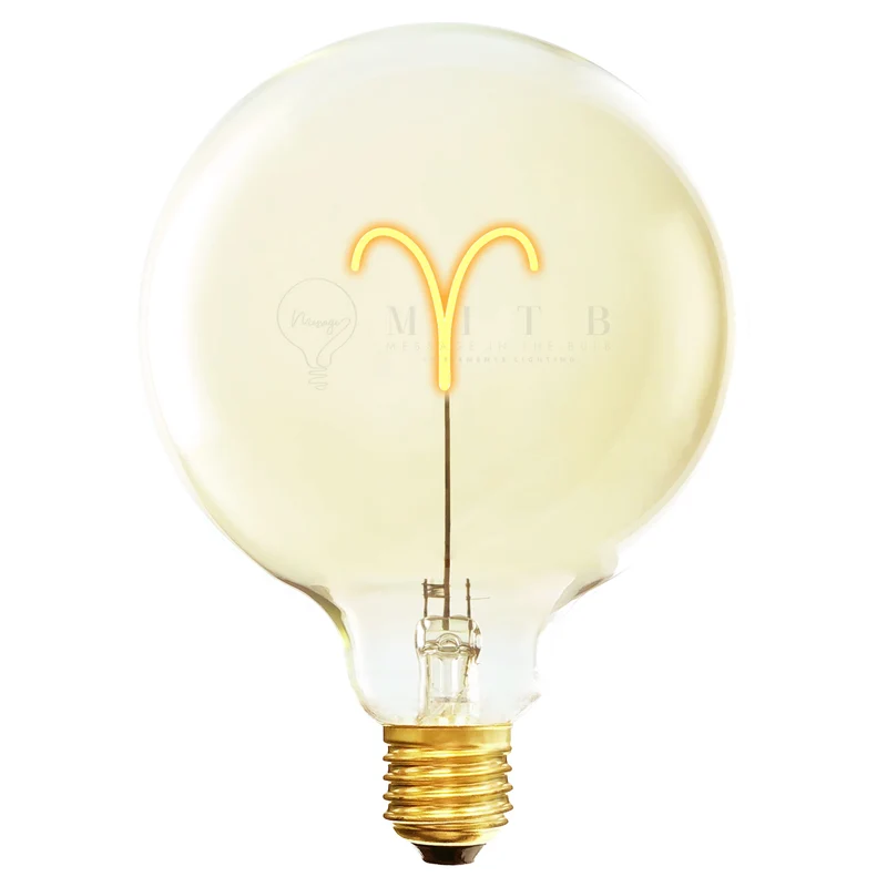 MITB by Elements Lighting Zodiac Aries E27 Bulb
