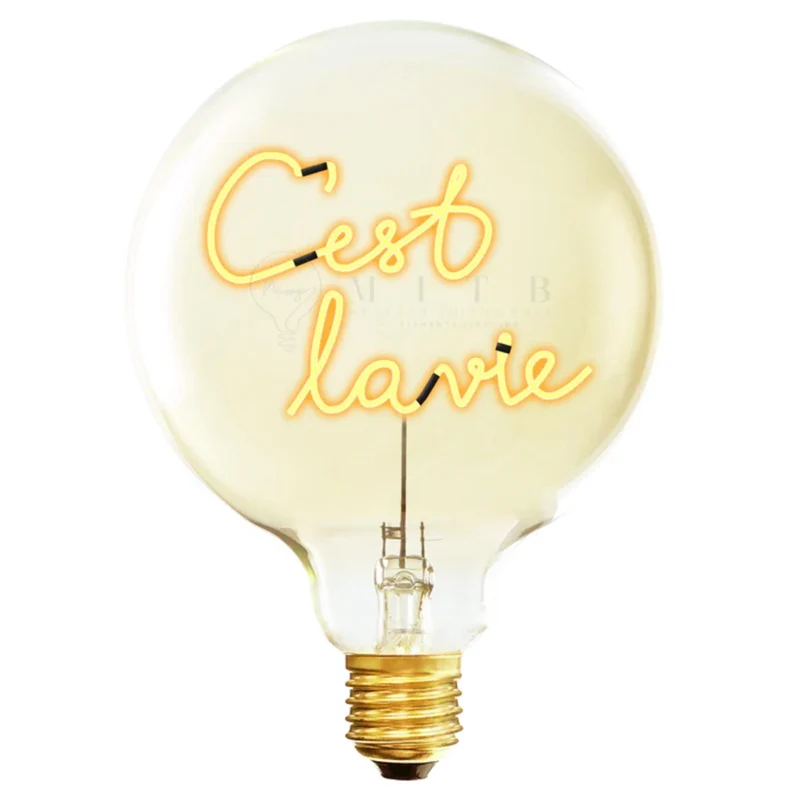 MITB by Elements Lighting C'est la vie E27 Bulb