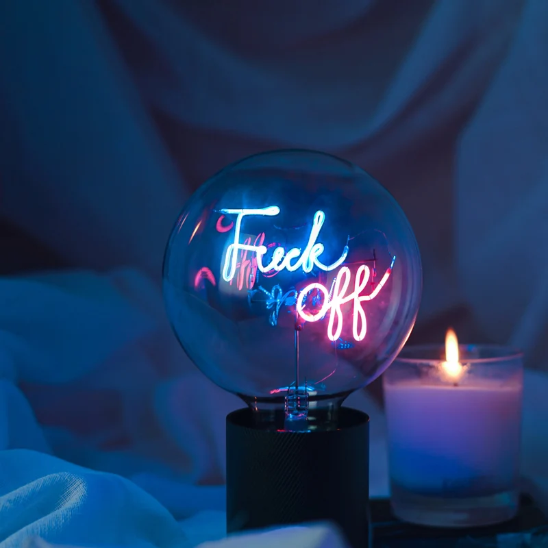MITB by Elements Lighting Fuck Off E27 Bulb