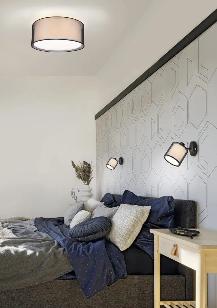 Applique Murale Spot Noir