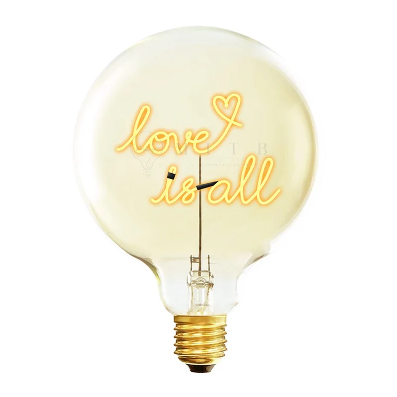 MITB by Elements Lighting Love is all E27 Bulb