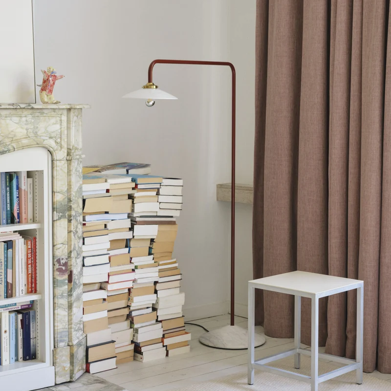 Valerie Objects Standing Lamp Marble n°2 Floor Lamp