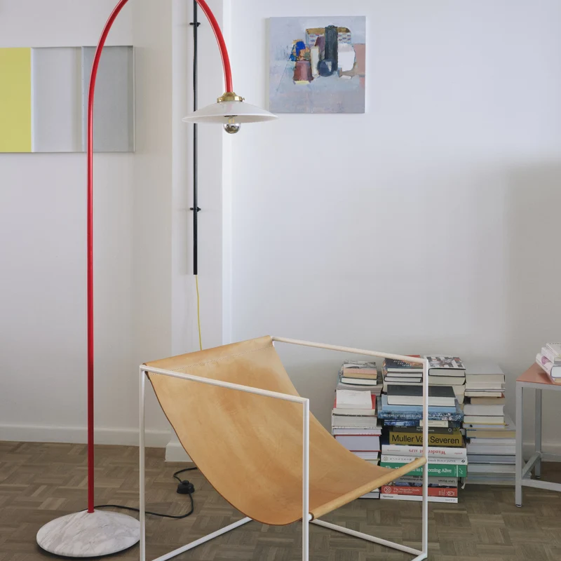 Valerie Objects Standing Lamp Marble n°2 Floor Lamp