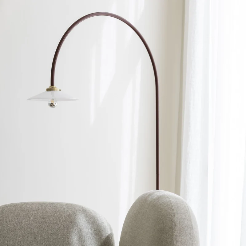 Valerie Objects Standing Lamp Marble n°2 Floor Lamp