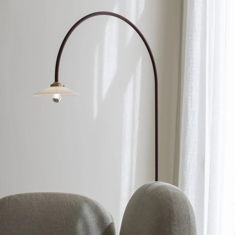 Valerie Objects Standing Lamp Marble n°2 Floor Lamp