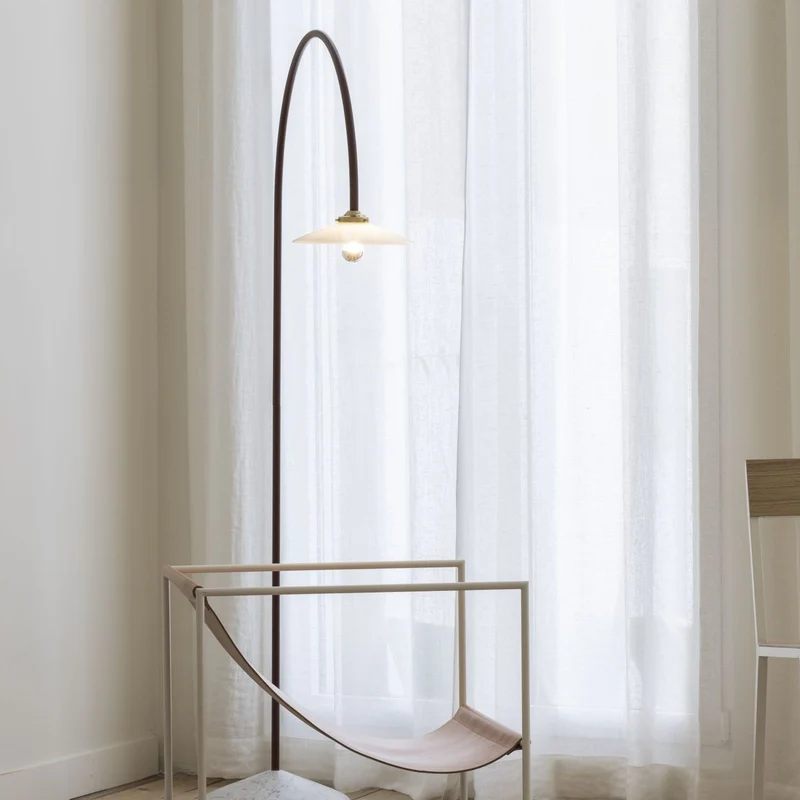 Valerie Objects Standing Lamp Marble n°2 Floor Lamp