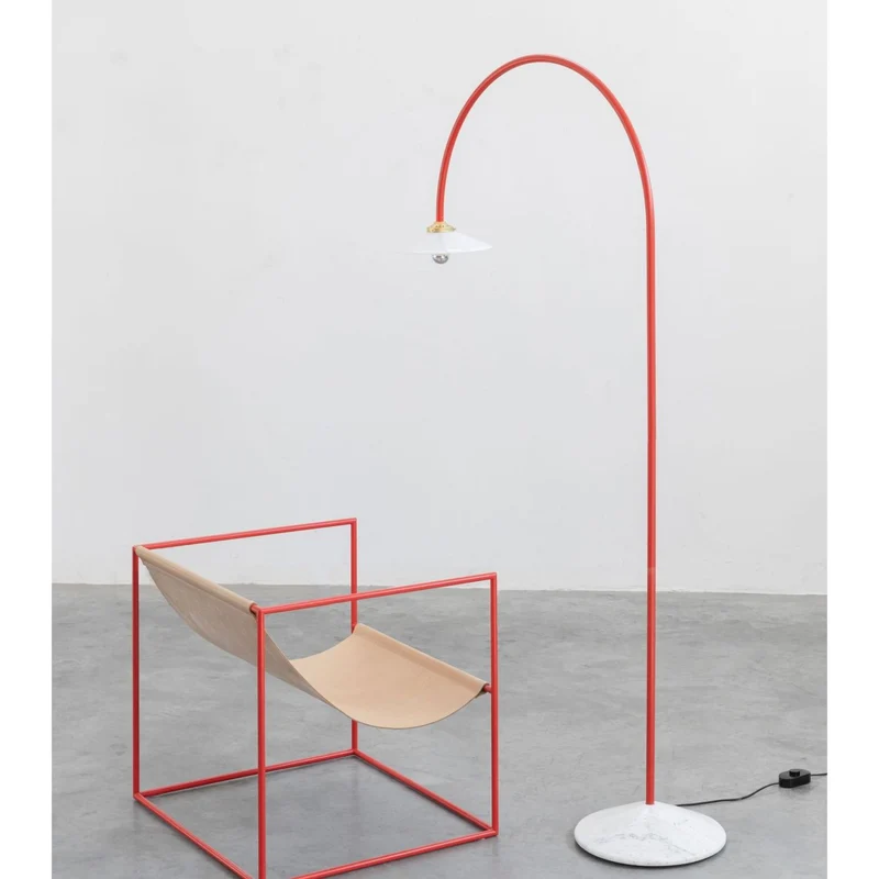 Valerie Objects Standing Lamp Marble n°2 Floor Lamp