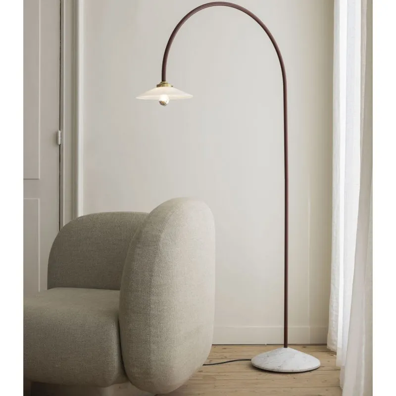Valerie Objects Standing Lamp Marble n°2 Floor Lamp
