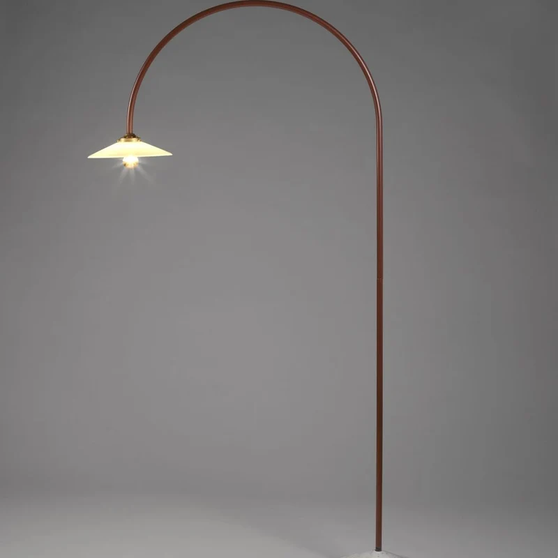 Valerie Objects Standing Lamp Marble n°2 Floor Lamp
