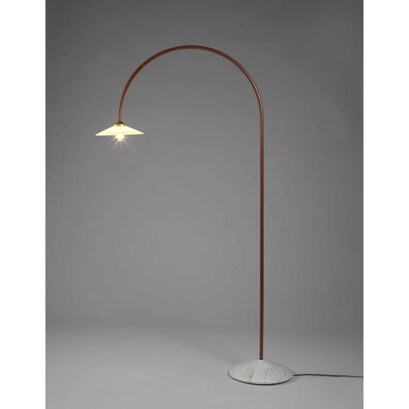 Valerie Objects Standing Lamp Marble n°2 Floor Lamp