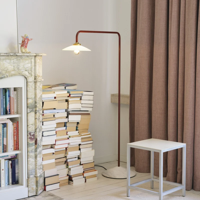 Valerie Objects Standing Lamp Marble n°1 Floor Lamp