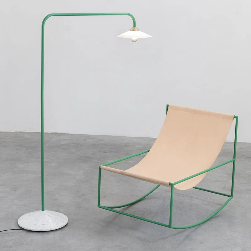 Valerie Objects Standing Lamp Marble n°1 Floor Lamp