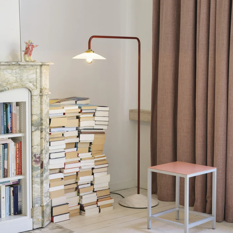 Valerie Objects Standing Lamp Marble n°1 Floor Lamp