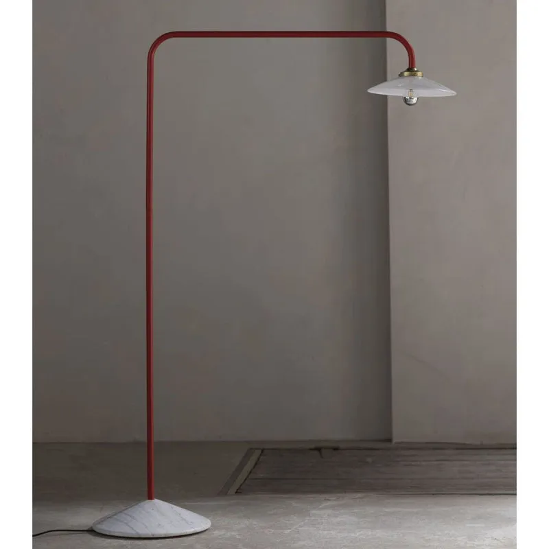 Valerie Objects Standing Lamp Marble n°1 Floor Lamp