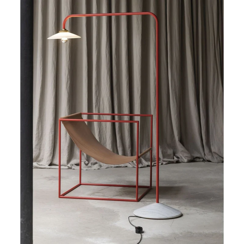Valerie Objects Standing Lamp Marble n°1 Floor Lamp