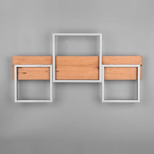 Plafonnier Rectangulaire Bois