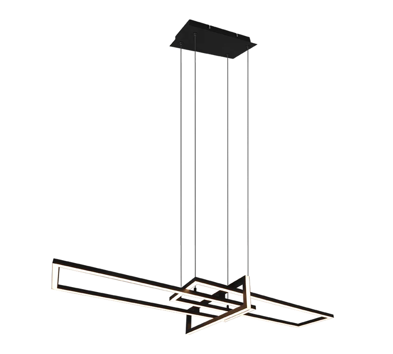 Luminaire Suspendu Moderne Noir