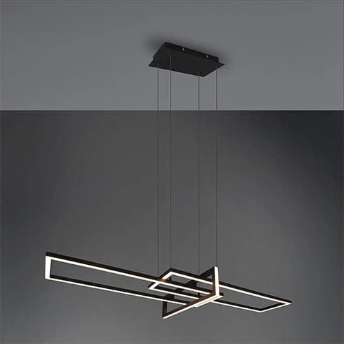 Luminaire Suspendu Moderne Noir
