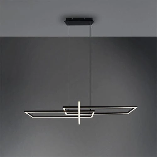 Luminaire Suspendu Moderne Noir