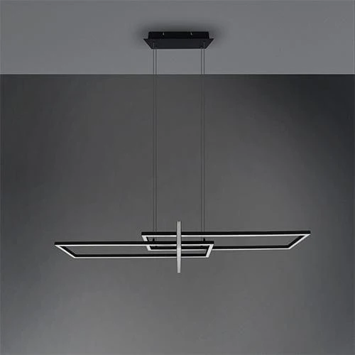 Luminaire Suspendu Moderne Noir