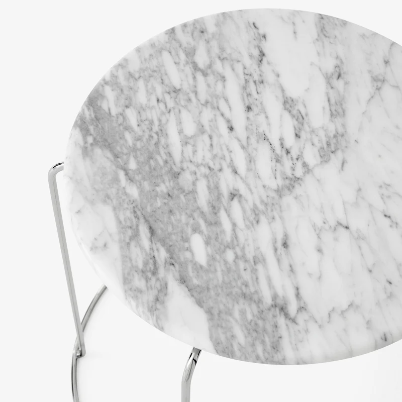 &Tradition VP11 Top Wire Stool Marble
