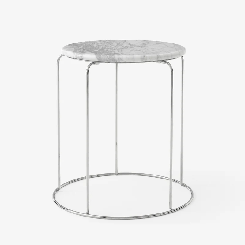 &Tradition VP11 Top Wire Stool Marble