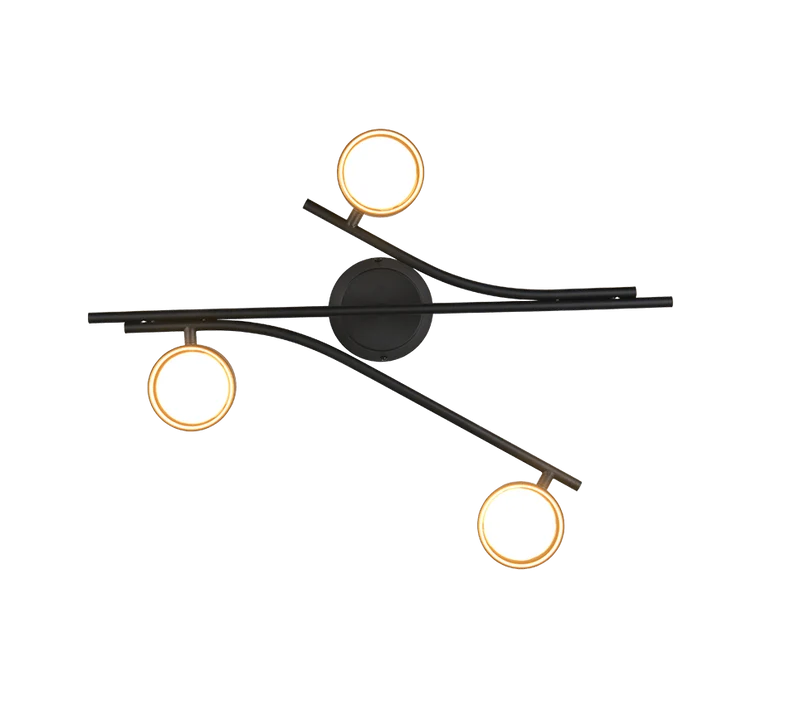 Plafonnier Led 3 Branches