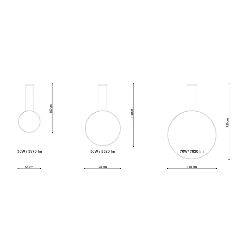 Luminaire Suspendu Cercle