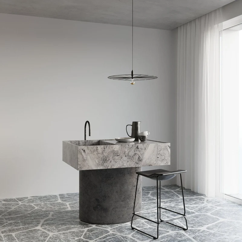Grande Suspension Noire Design