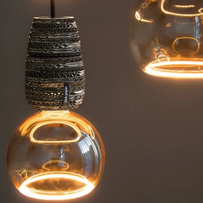 Think Paper Socket Pendant