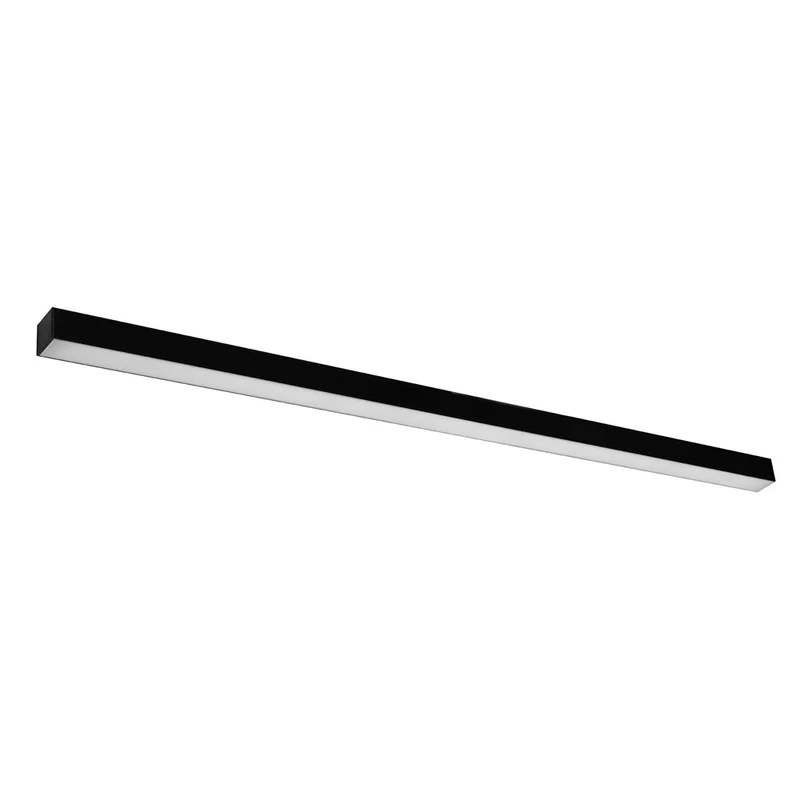 Applique murale barre LED noire