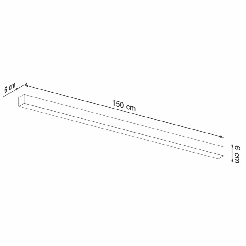 Applique Led Noir