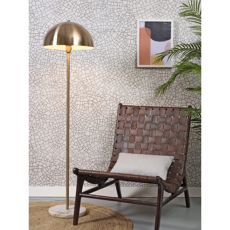 Lampe Sur Pied En Marbre
