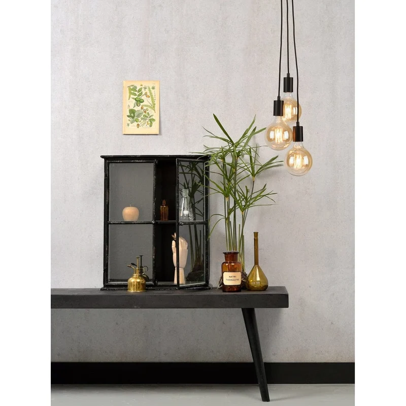Suspension Industrielle Ampoules