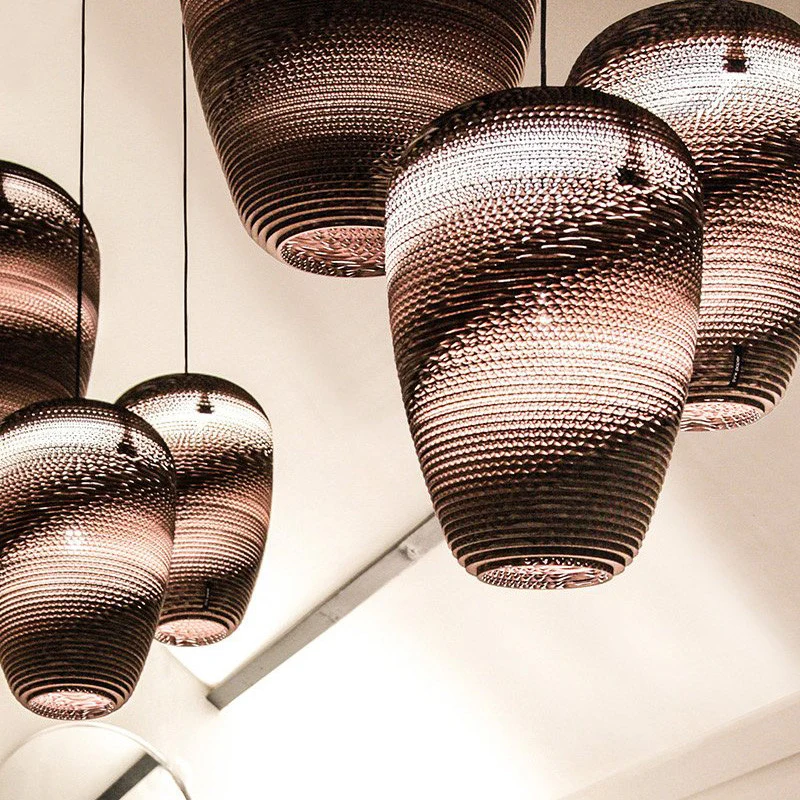 Think Paper Baggy Cardboard Pendant