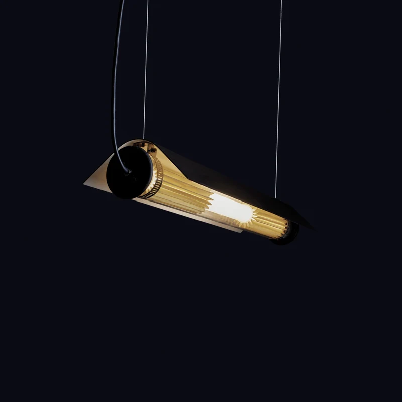 DCWéditions In The Tube 360° Horizontal Pendant Lamp