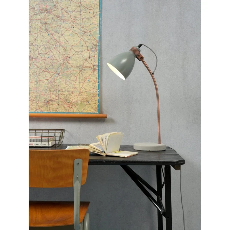 Lampe Pied Ciment