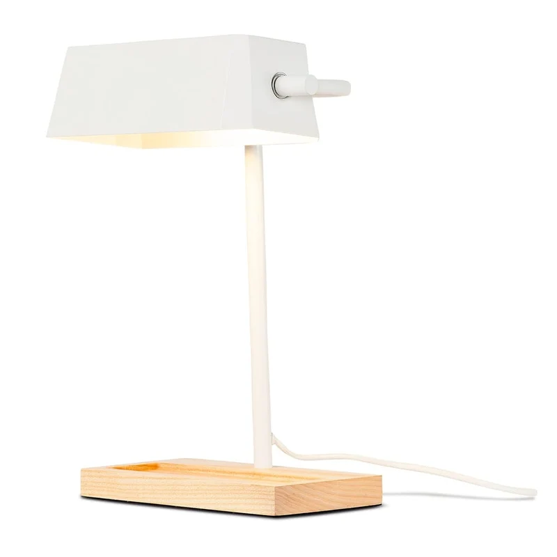 Lampe Bois Et Fer