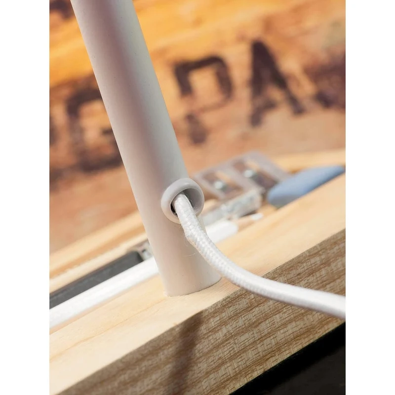 Lampe Bois Et Fer
