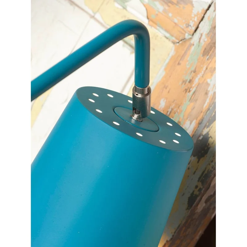 Lampe Bleu Turquoise