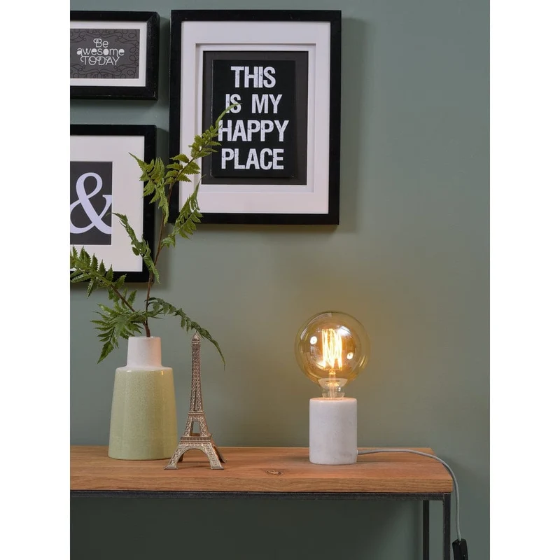 Lampe En Marbre
