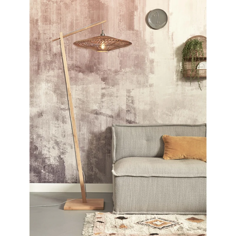 Lampadaire En Rotin