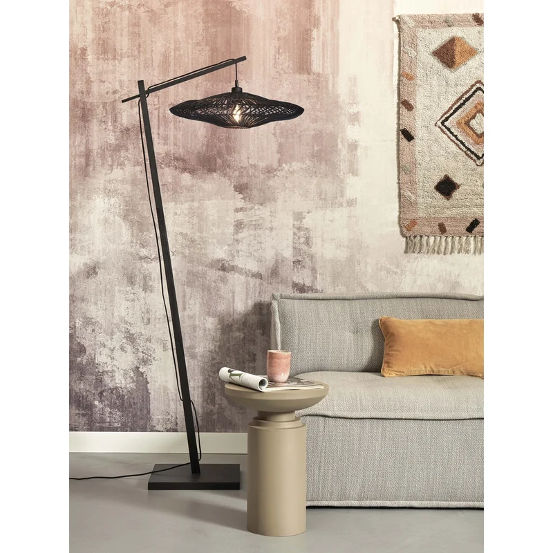 Lampadaire Sur Pied Rotin