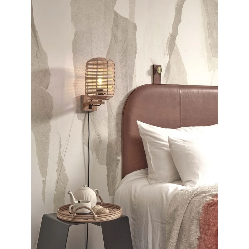 Luminaire Mural Rotin