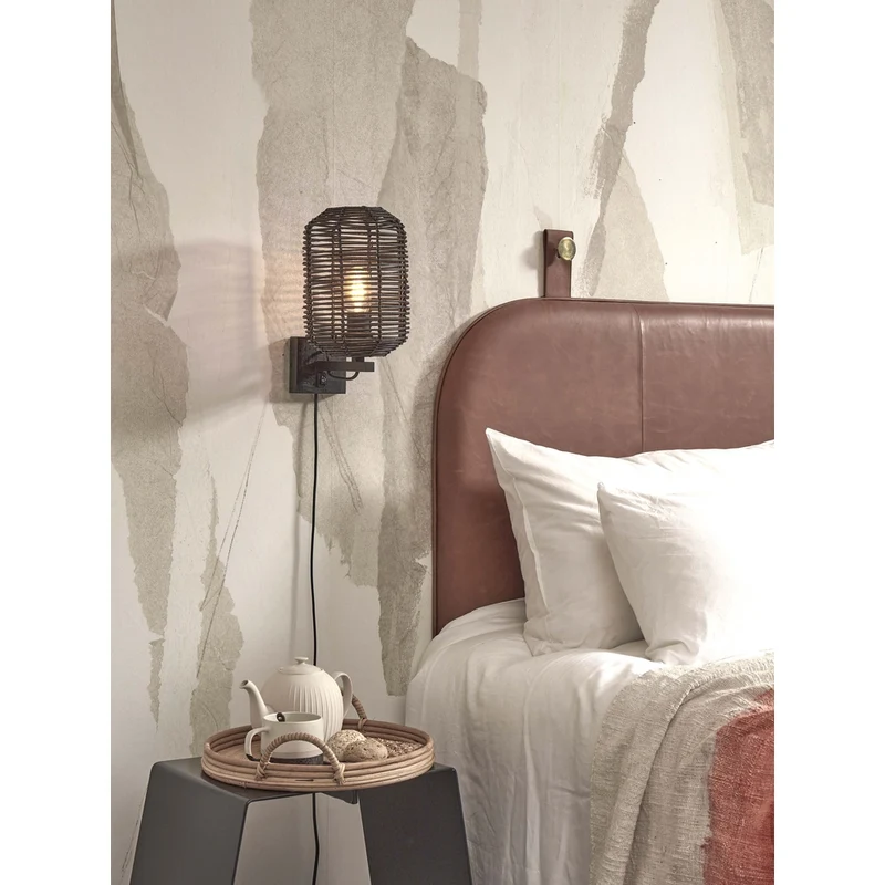 Applique Murale Rotin Pas Cher