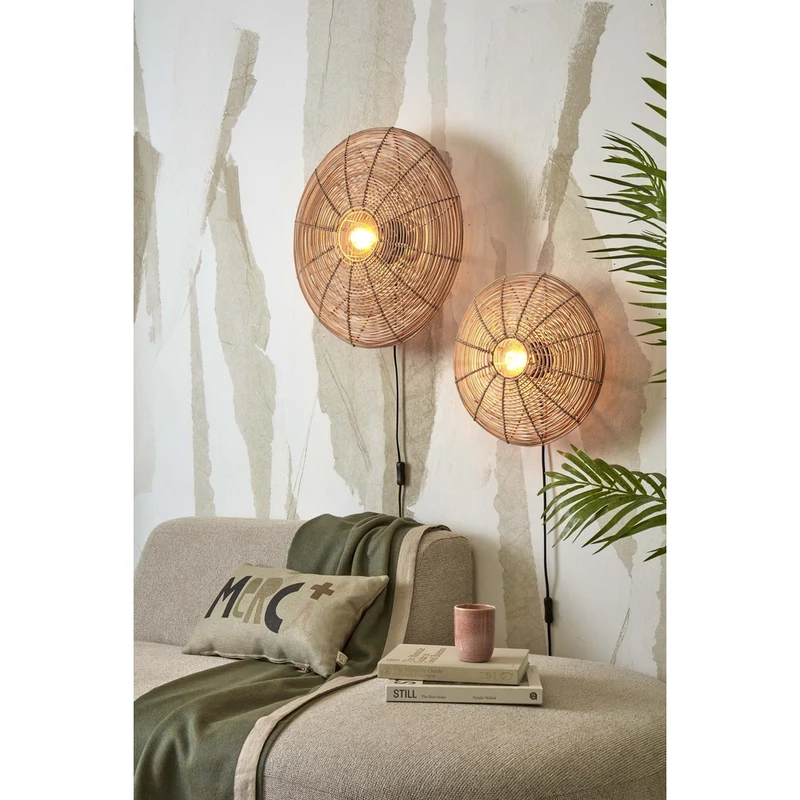 Luminaire Applique Rotin