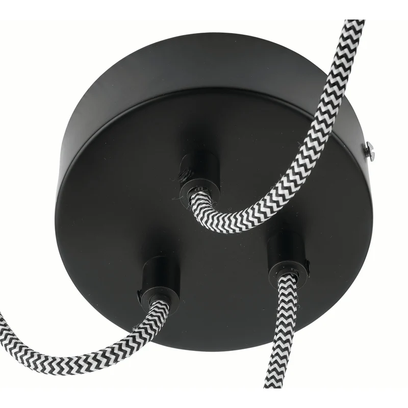 Suspension Rotin Salon