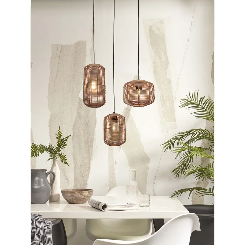 Petite Suspension Rotin